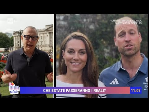 Kate e William, il messaggio social alla squadra olimpica - Unomattina Estate 14/08/2024