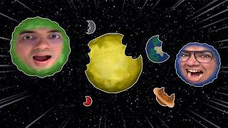 VIRAMOS BOLAS GIGANTES DE MASSA DE MODELAR!!! (grudamos em tudo?)