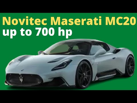 Novitec Maserati MC20 up to 700 horsepower (Subtitles)