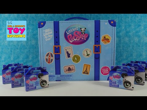 Littlest Pet Shop Traveling Adventure Pet Surprise Unboxing