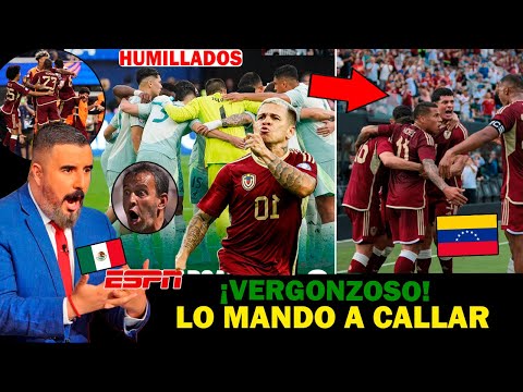 ?"VENEZUELA DESPLOMA A MEXICO"| Humillan ALVARO MORALES| SE BURLABA de RONDON Ahora se ESCONDE