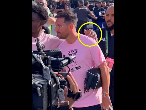 Messi's Real Bodyguard 🔥