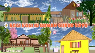 🌼 BAGI BAGI ID RUMAH GUBUK MEWAH DAN AESTHETIC || sakura school simulator