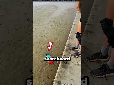 Su Skateboard cayó en un pantano… ¡Pero el final sorprende! 😱🛹