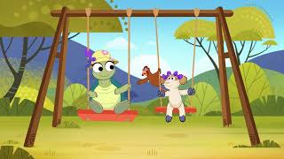 Chicken and Friends: The Feather Chase Adventure! | గాలిలో ఎగిరే అందమైన రేకులు