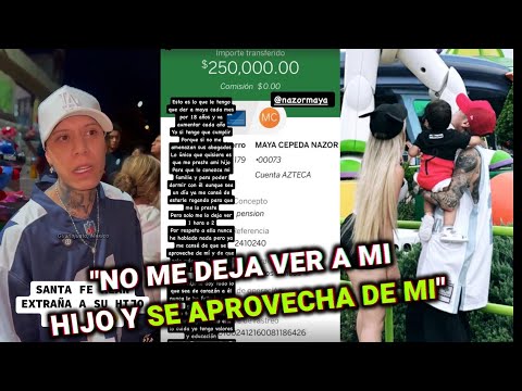 Santa Fe Klan REVELA El Dinero que le da a Maya Nazor Y Cuenta Que NO Dejan Que Vea a su Hijo LUKA!