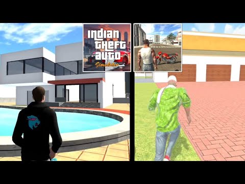 Indian bike driving 3d Vs Indian theft auto Game 🎮🎯 #indianbikedriving3dchallenge #viralvideo 