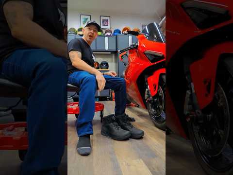 Dialed in ICON MOTO Patrol 3 riding Boots! 🏍️ 💨
