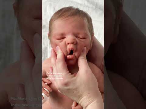 REAL or FAKE?? Silicone Reborn "Fake Baby" Girl Doll Mia #shorts