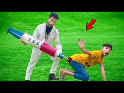 Must Watch Top Funniest Comedy Video 2024 Injection Wala comedy Video | Doctor E 204 @funcomedyltd