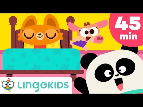 PAJAMA PARTY for Kids 😴🎉 Nursery Rhymes & Songs for kids | Lingokids