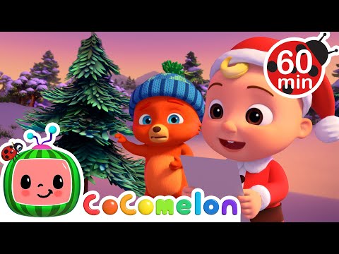 Baby JJ's Christmas Tree Hunt! 🎄✨ | JJ's Animal Time | CoComelon Nursery Rhymes and Kids Songs