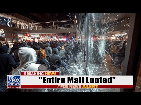 Mall Turns Warzone… as Looters ‘Finish Off’ California