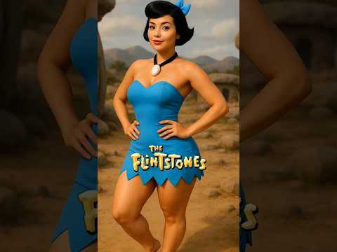 VIDA REAL - THE FLINTSTONES 😧 #impressionante #curiosidades #antesedepois #vidareal #theflintstones