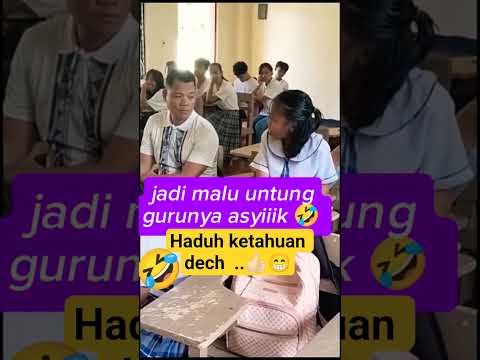 Ketika nyontek ,ketahuan untung gurunya enjoy #shorts