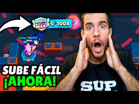 SUBE FÁCIL +1.000 🏆NUEVO RANK MAX en BRAWL STARS ¡MEJOR FORMA!