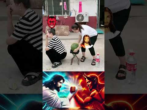 Jesus VS Satan. #jesus #god #marvel #foryou #funny #yeshu #viral #memes #christ #respect