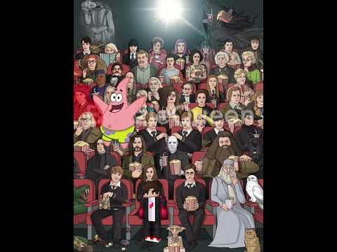 escondete entre los personajes de Harry Potter (nivel facil) 👻👻 #shorts