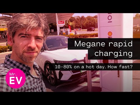 How fast can the Renault Megane E-tech charge?