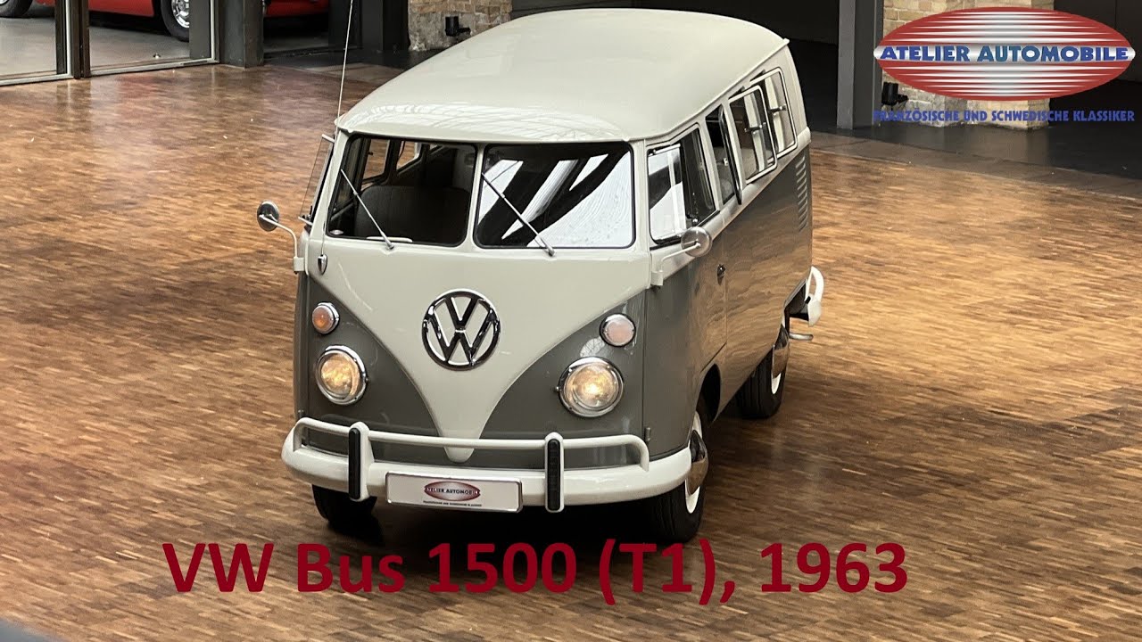 Video preview of Volkswagen T1 minibus (1963)