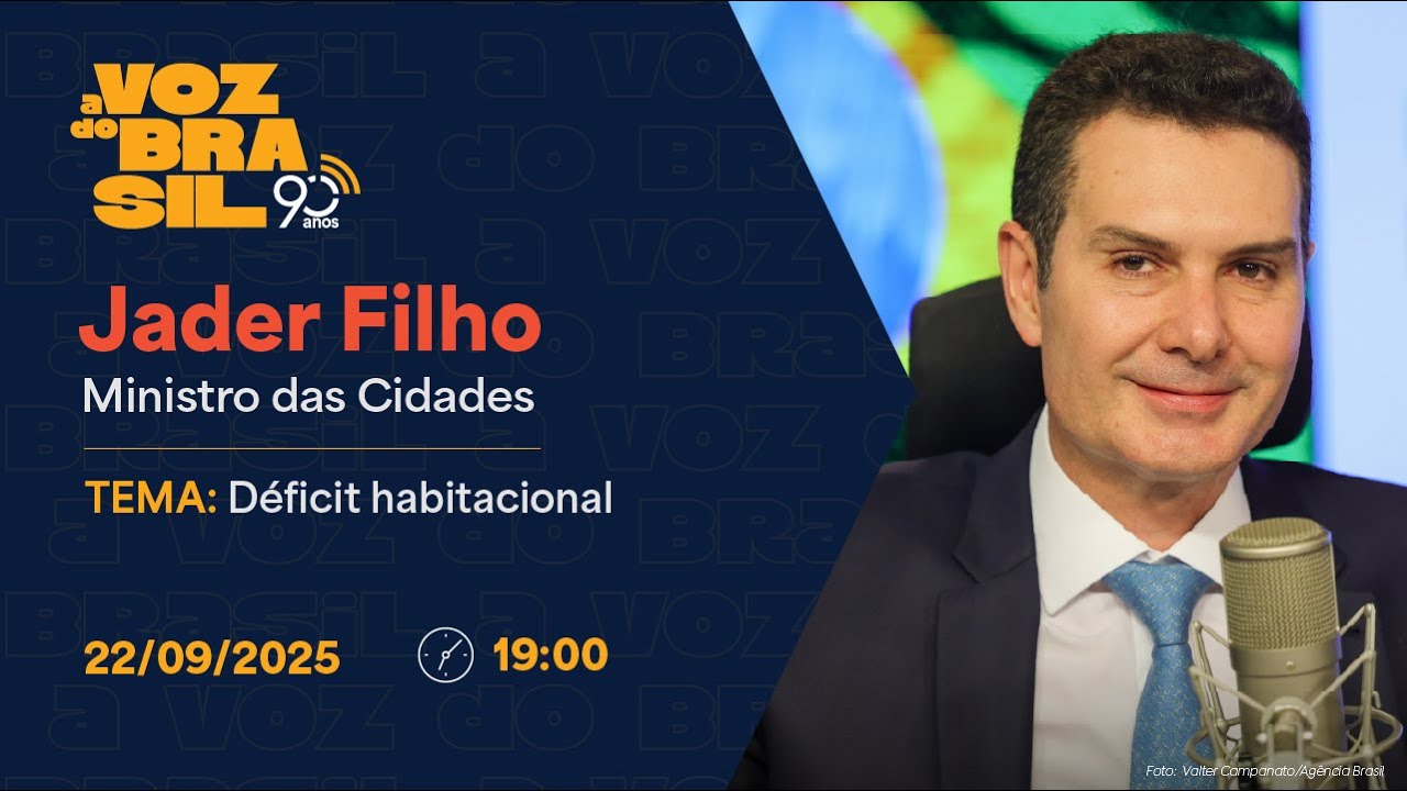 🔴 JADER FILHO | A VOZ  DO BRASIL