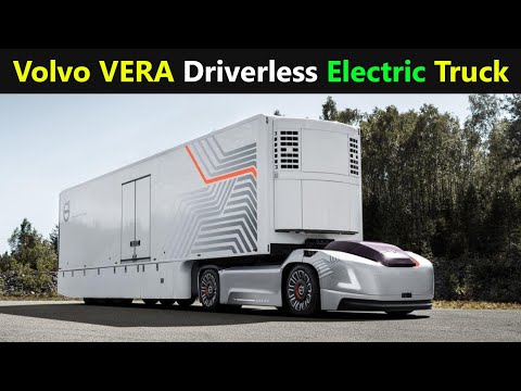 Driverless Electric Truck - Volvo VERA Autonomous Truck
