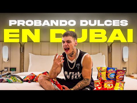 PROBANDO DULCES TIPICOS DE DUBAI