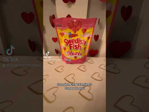 Swedish Fish Soft & Chewy Valentines Day Candy Hearts #swedishfish
#valentinesday #vday