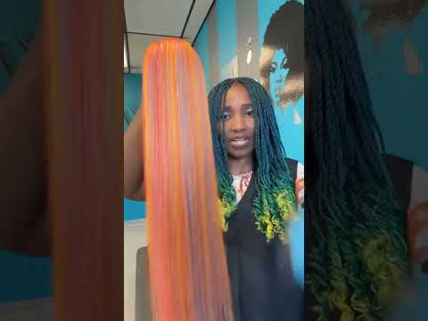 Come with me behind the scenes how I blend hair color together