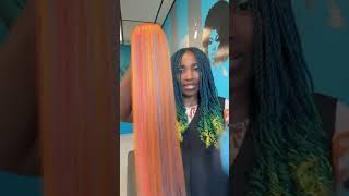 Come with me behind the scenes how I blend hair color together