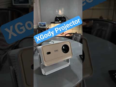 XGody N6 Portable Projector for Camping #glamping