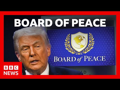Donald Trump launches 'Board of Peace' with world leaders | BBC News