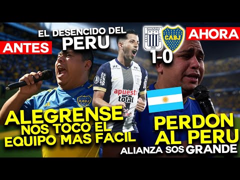 ALIANZA NO ES RIVAL DECÍAN Y TERMINARON CALLADOS! BOCA HUMILLADO EN LIMA ¡ ALIANZA LIMA 1 - 0 BOCA