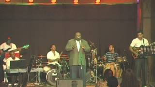 Sean Friday playing live with Clifford Charles Band