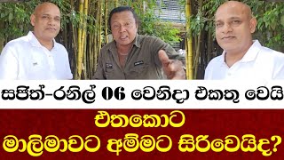 සජිත්-රනිල්  හයවෙනිදා එකතු වෙයි-එතකොට මාලිමාවට  අම්මට සිරිවෙයිද