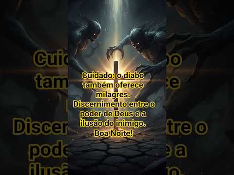 o diabo também oferece milagres. #jesus #bomdia #mensagem #mensagensdivinas #fe #felizsegundafeira