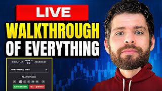 Full Walkthrough of Topstep Funding | Live Trades & Strategies
