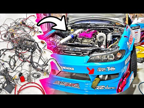 Removing 25 Years of BAD Wiring from a Japanese Sports Car!