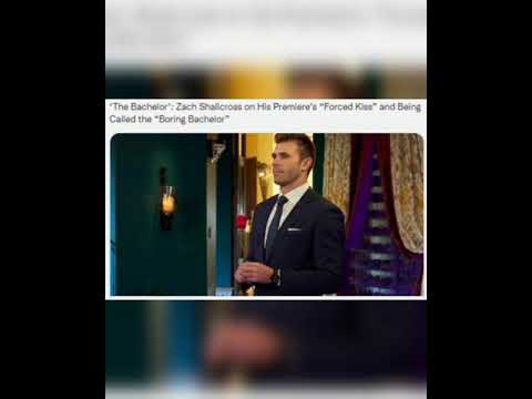 ‘The Bachelor’: Zach Shallcross on His Premiere’s “Forced Kiss” and Being Called the