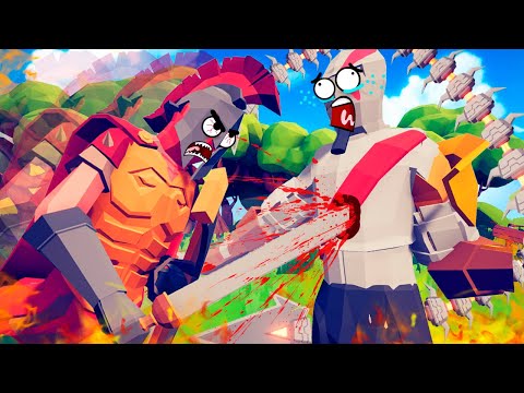 EL ESPARTANO MAS FUERTE DEL MUNDO | TOTALLY ACCURATE BATTLE SIMULATOR