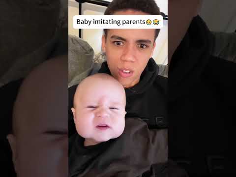 Mini copycat unlocked 👶✨#BabyImitating #MiniMe #FunnyBaby#LOLmoments #ForYouPage