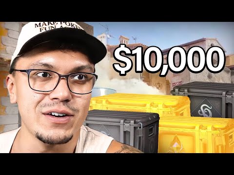 I Spent $10,000 On CSGO Cases