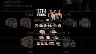 Todos los títulos que ha ganado Seth Rollins