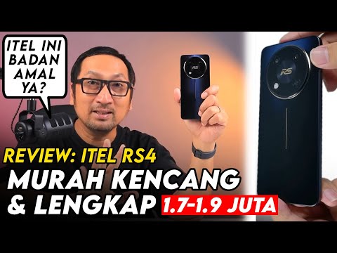 HP 1 Jutaan Gaming KENCANG & LENGKAP: NFC, Gyro Hardware, 45W, Bypass Charging: REVIEW itel RS4