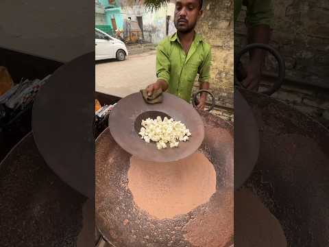 Desi style send popcorn making😍😋 Indianstreetfood #food #Indiancuisine #Ludhiana #street #foodies￼