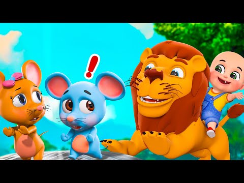 Sher Nirala Himmat Wala | Do Chuhe The | Hindi Nursery Rhymes  & Kids Songs | Balgeet