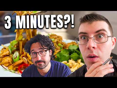 Pro Chef Reacts.. To Adam Ragusea’s SIMPLE Pad Thai Is It Authentic?