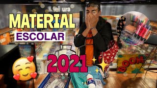 COMPRANDO MEU MATERIAL ESCOLAR 2021 COMPLETO ✨ • vitinhovines