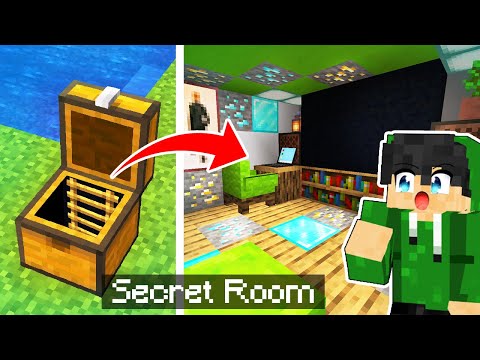 Esoni Built a SECRET BASE CHEST in TAROPA VILLAGE | Minecraft (Tagalog)