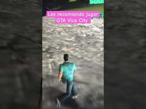 Recomiendo jugar GTA Vice City